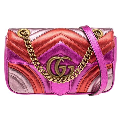 gucci multicolor gg|Gucci marmont leather.